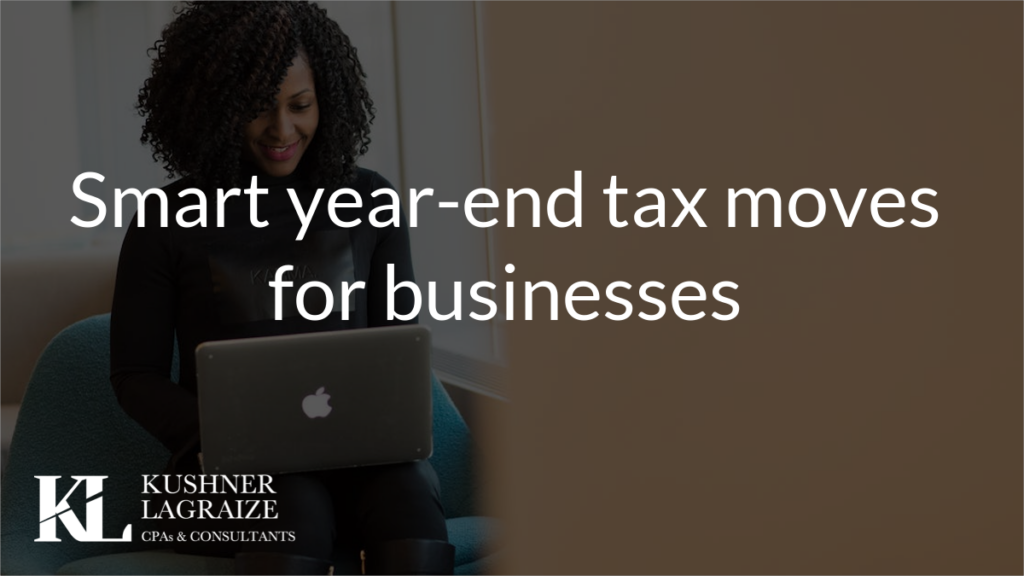 Smart year-end tax moves for businesses