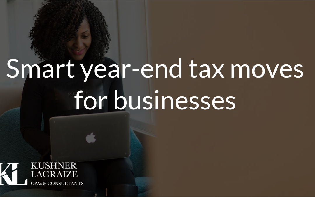 Smart year-end tax moves for businesses