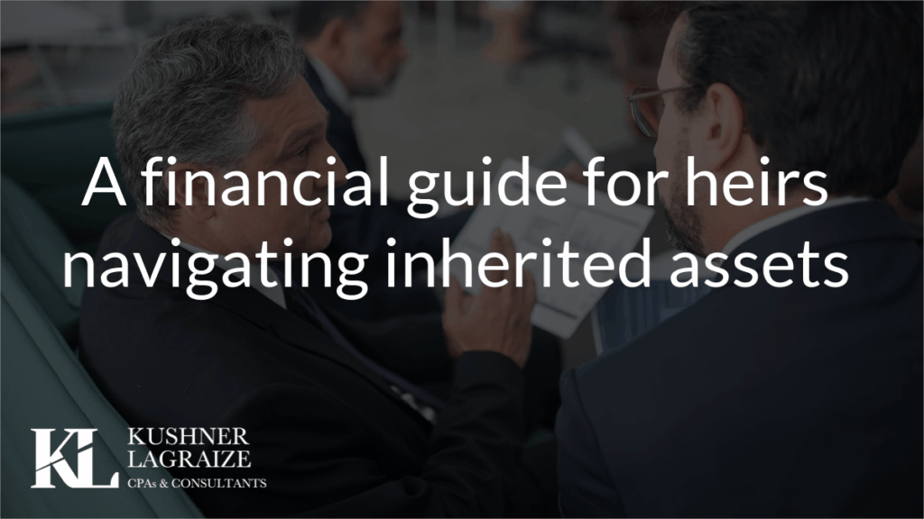 A financial guide for heirs navigating inherited assets