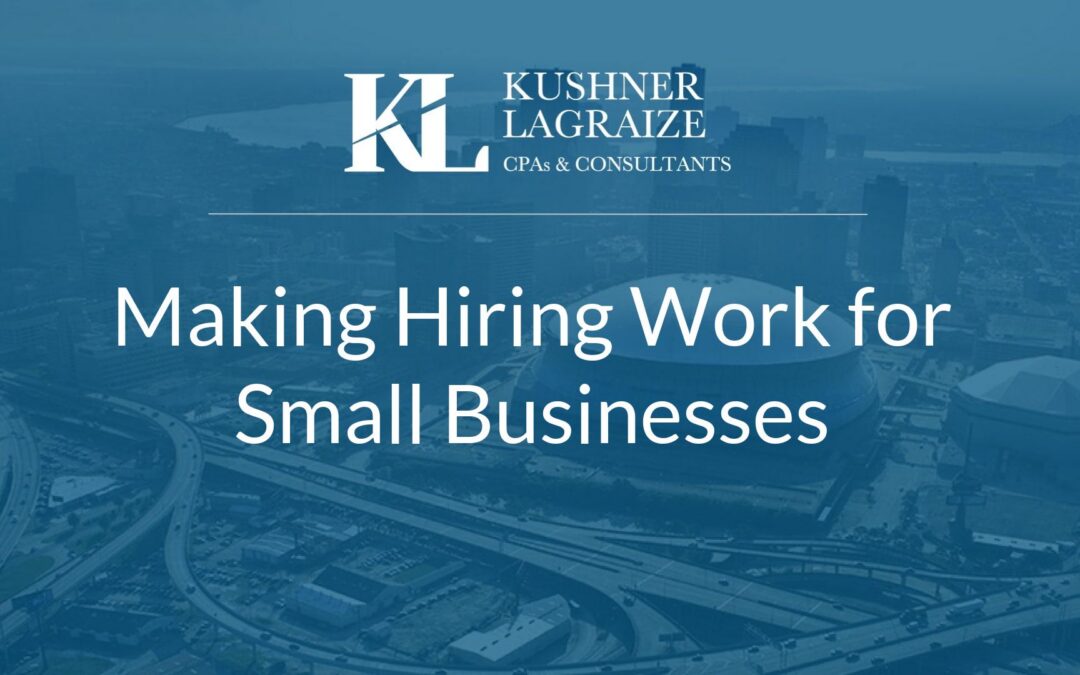 Making Hiring Work for Small Businesses